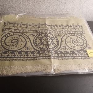 NEW Handmade Kibbutz Nir David Israel 11"x15" Placemats Set of 4